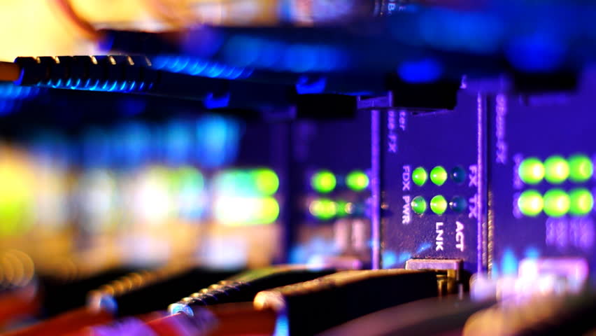 Fully loaded network media converters and ethernet switches. 