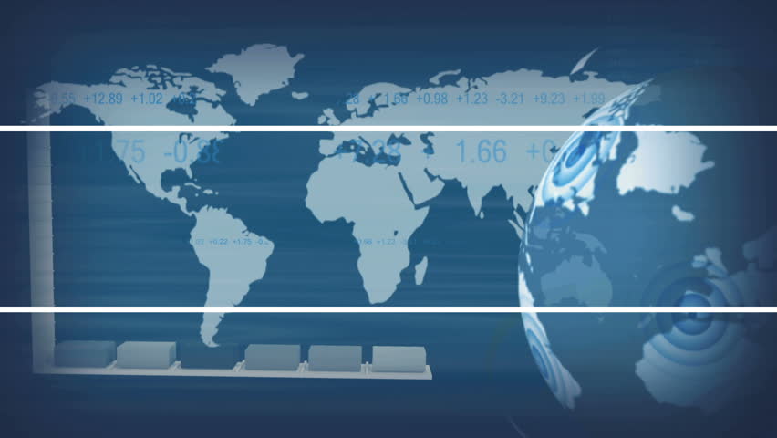 Global business montage images featuring successful achievements, worldwide