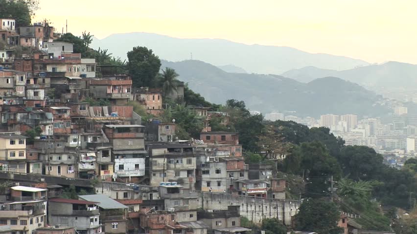 Panorama of Rio De Janeiro, Brazil With Famous Mountain Scapes in the Background