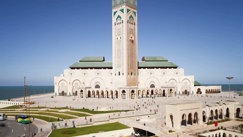 CASABLANCA, MOROCCO - CIRCA MAY 2011: the third largest mosque in the world, Casablanca, Morocco, North Africa