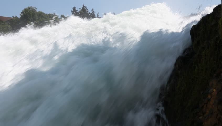 Rhine Falls near Schaffhausen in Switzerland