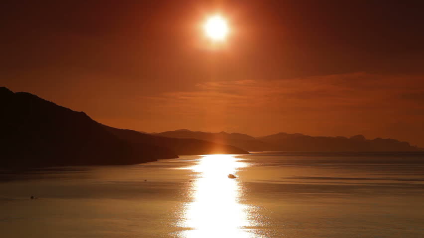 Sunrise on the Black Sea Coast