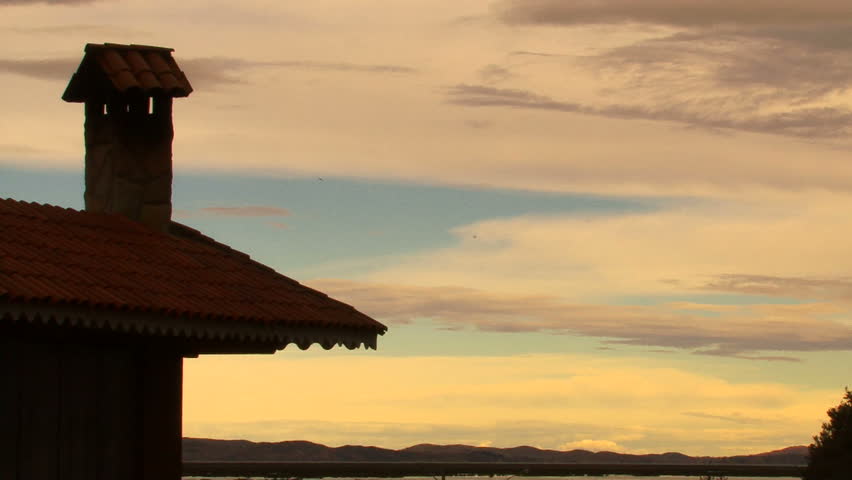 House silhouette in Peru