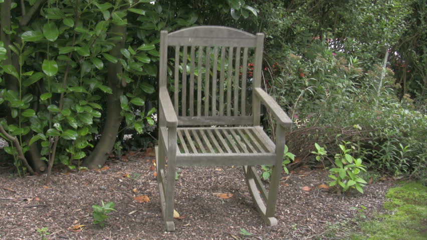 Ghost on a rocking chair
