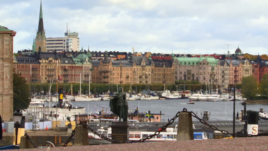 Seaport in Stockholm, Sweden