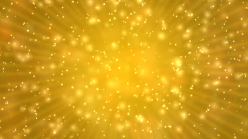 CG HD gold sparkle / glitter background animation 