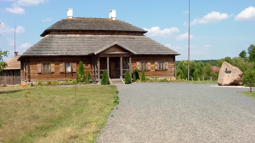 Kosava village, Belarus. In this house was born Andrew Tadeusz Kosciuszko Bonaventure, military leader Rzeczpospolita, the national hero of the United States, an honorary citizen of France.