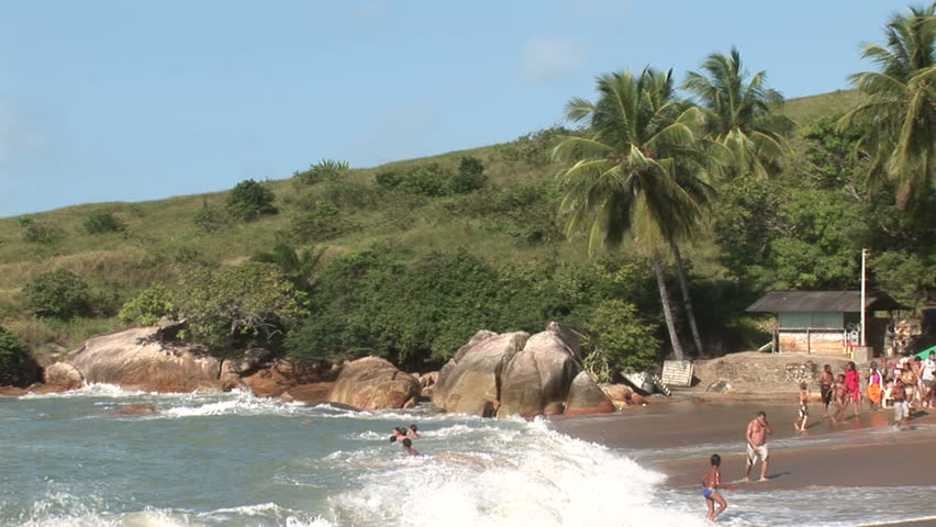 RECIFE, BRAZIL - August 2007: Calm scene at a beach in Recife, Brazil
