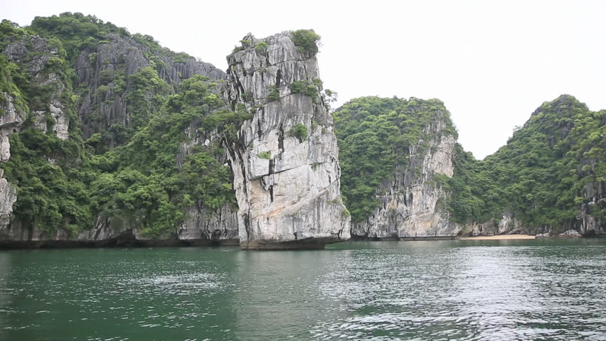 Halong bay special rock formations