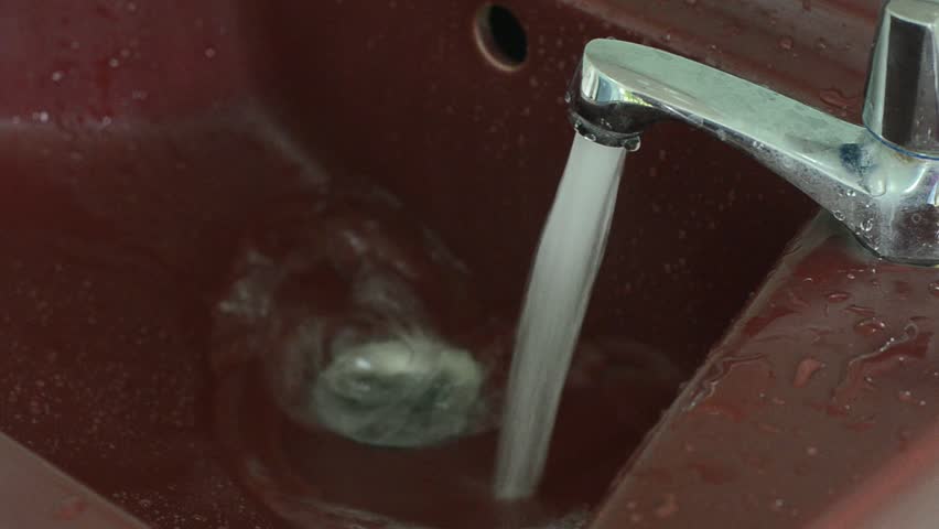 Sinks in a public restroom
