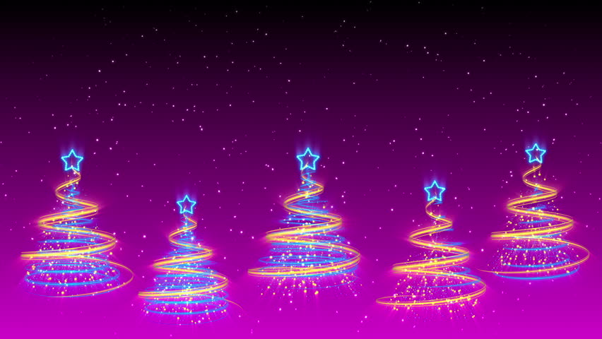 Christmas Trees Background - Merry Christmas 42 (HD)