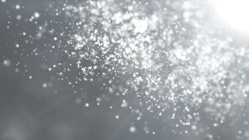 Abstract light and dust particles 