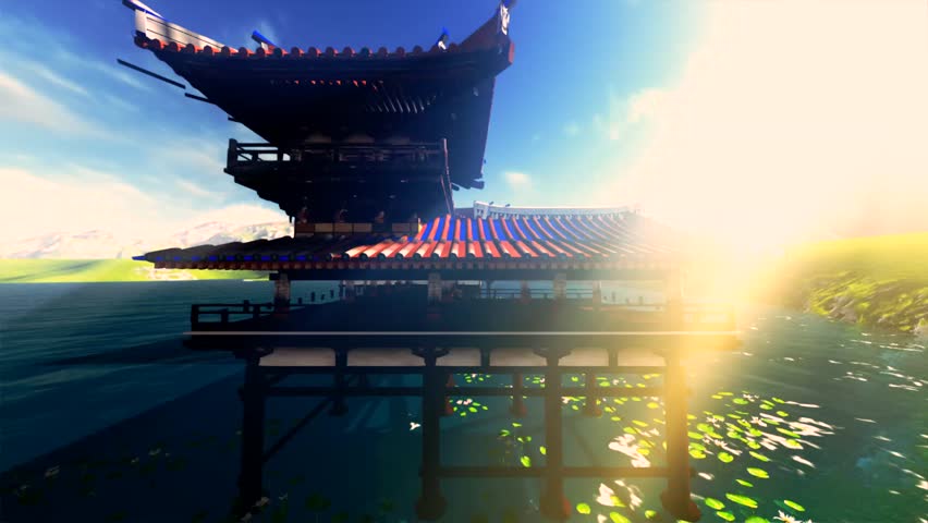 Zen buddhism temple