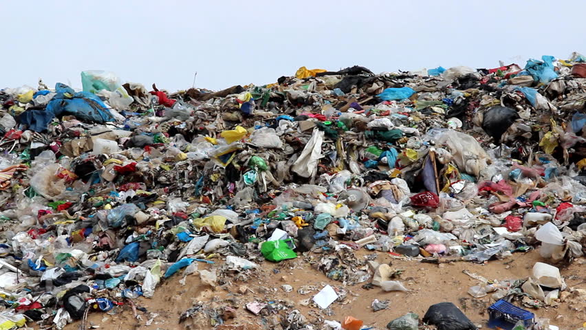 City and trash

Description: Trash on the landfill
