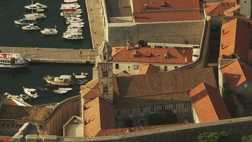 Dominican monastery in Dubrovnik old town.