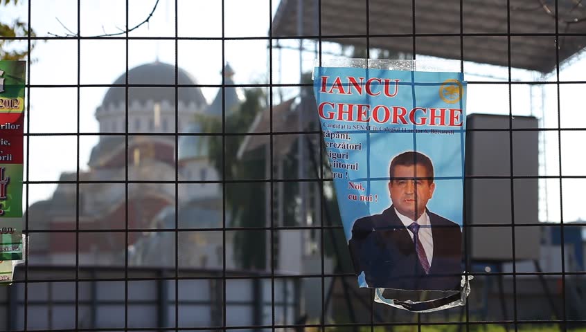 BUCHAREST, ROMANIA â NOVEMBER 9: Electoral campaign has started. Parliamentary elections are to be held on December, 9th, 2012. Competition is going to be tough. November 9, 2012, Bucharest, Romania
