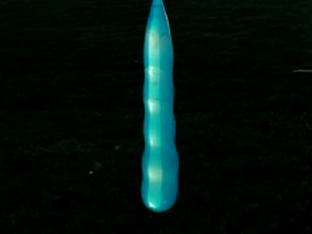 High Speed Camera : Water Balloon Explosion - Blue (400fps)