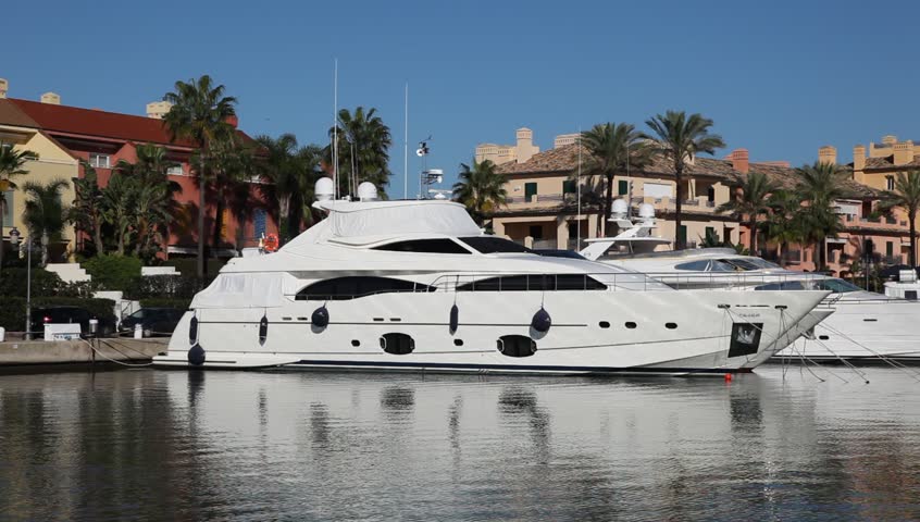 Marina in Sotogrande, Costa del Sol, Andalusia, Spain