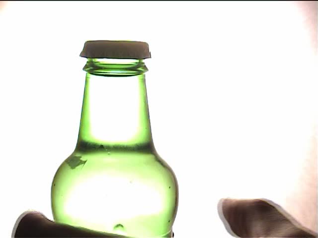 opening a bottle