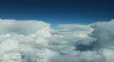 Flying through the cloud, sky cruise, fast backward flying