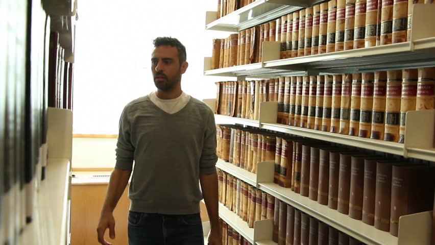 Student pick library book