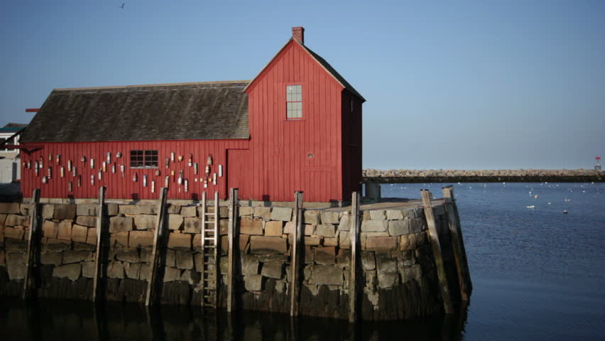 Motif #1 in Rockport from side medium shot