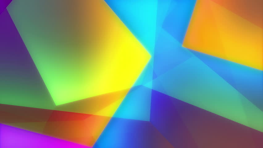 Dariel - Geometric Colorful Video Background Loop /// A very colorful and enjoyable play of moving geometrical shapes.