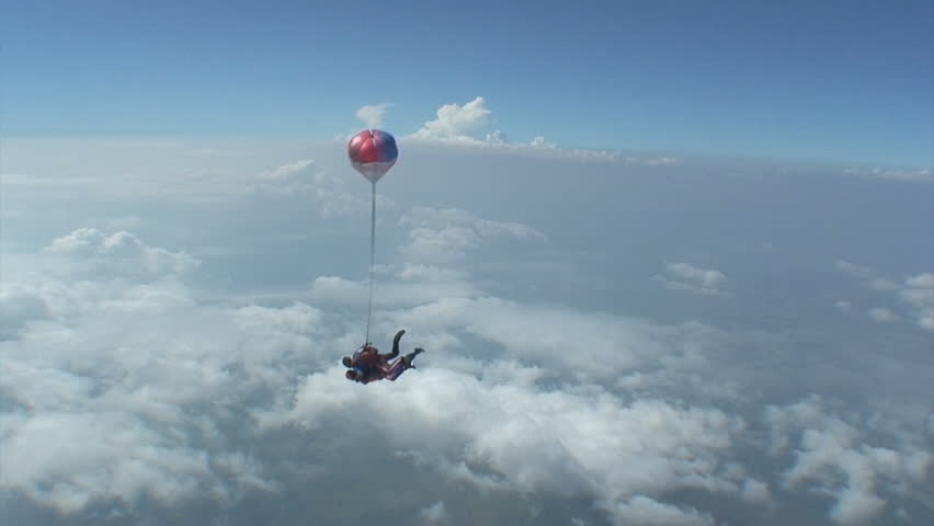 Skydiving video. Tandem.
