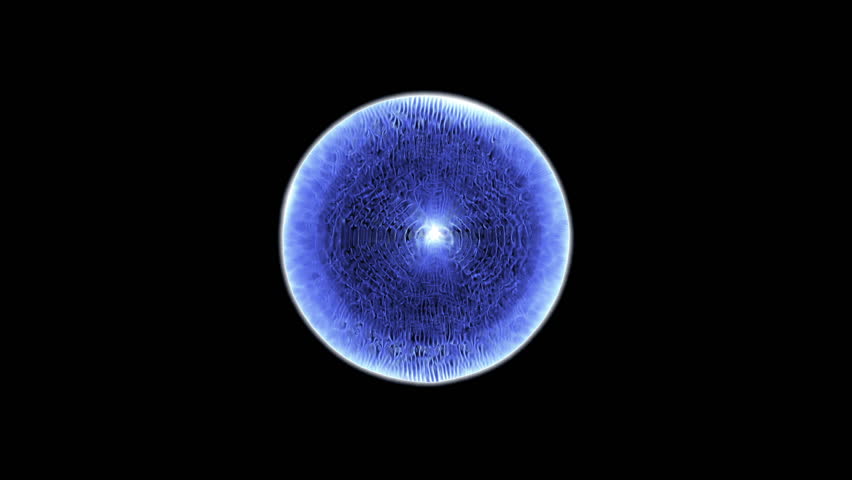 HD - Close-up on a microscopic single cell (Loop).