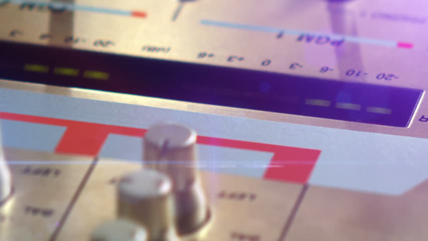 DJ mixer at nightclub - close up