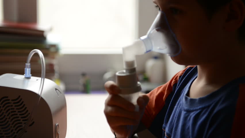 procedure inhalation of child