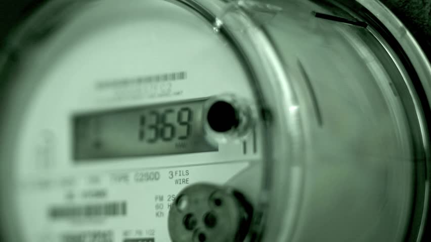 Smart electric power meter, residential
