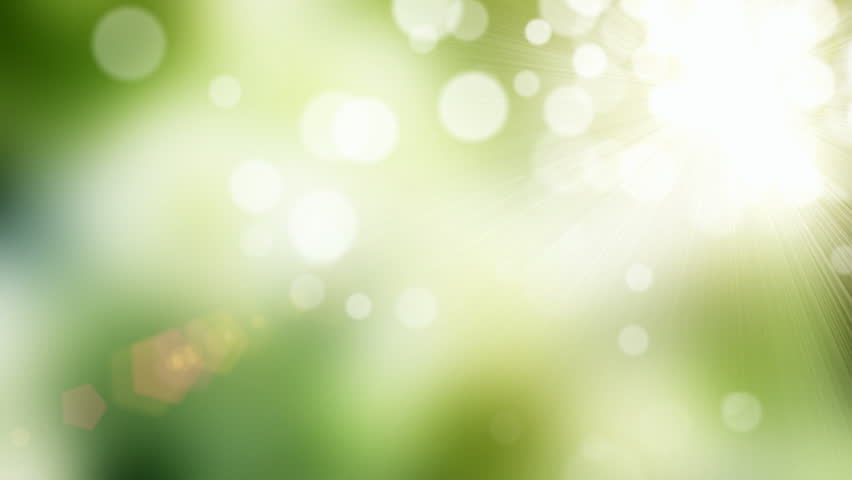 Natural green motion background (seamless loop)