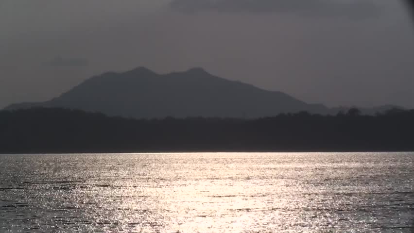 Sunset on the ocean