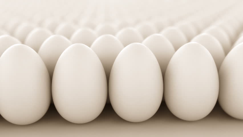 Eggs loopable animation. Perfect for anything related to healthy food, easters, eggs production and food industry in geneneral.