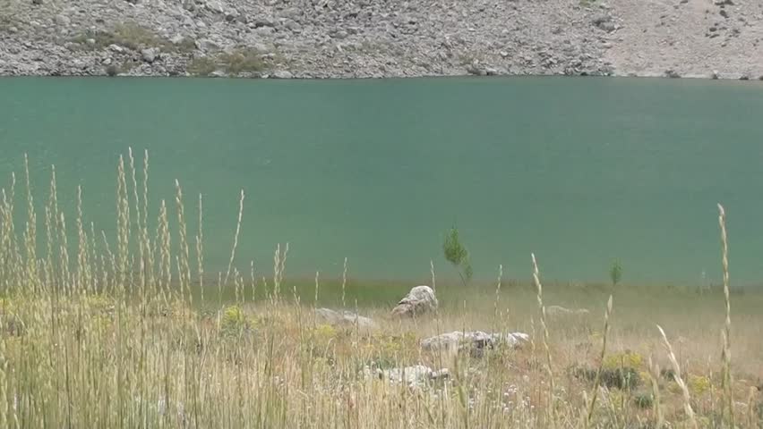 Middle of crater lake 