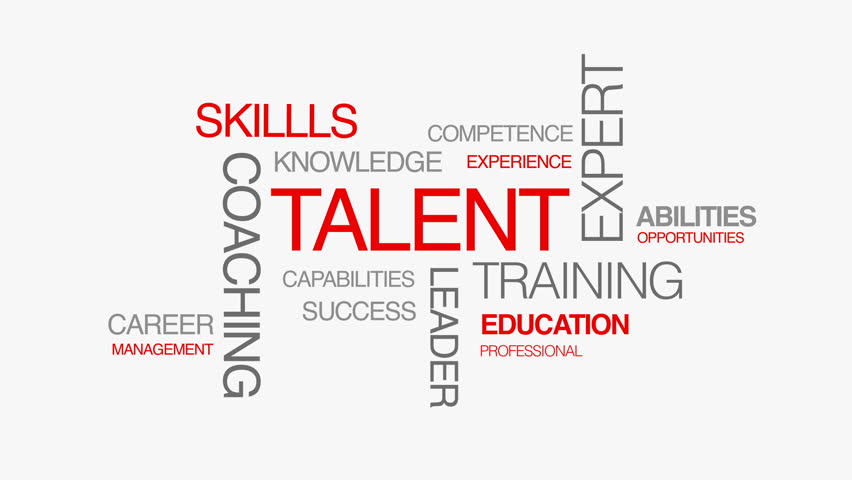 Talent Kinetic Type Text Animation