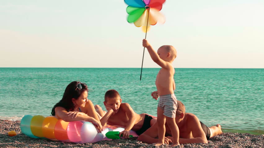 Family Summer Beach Holiday
