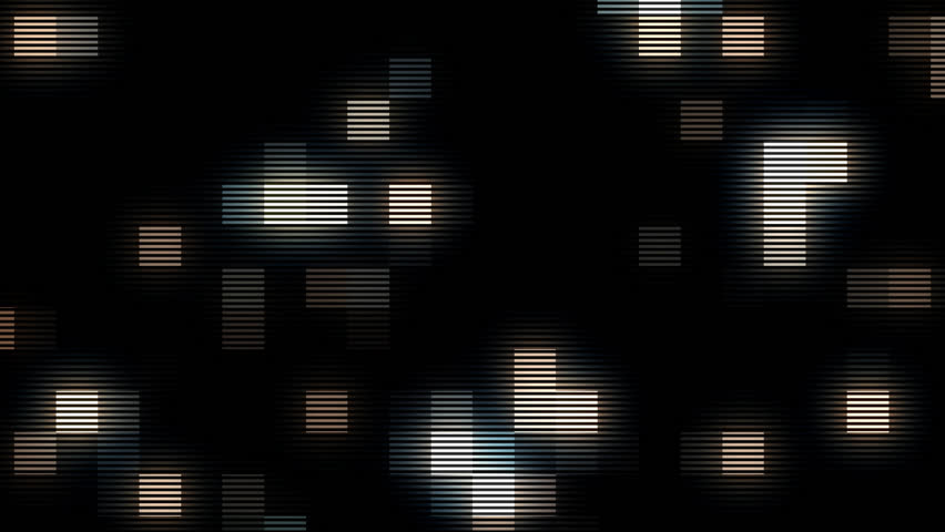 CU Random Glowing Digital Pixels With Interlacing ...