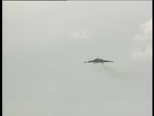 Last flight of the Vulcan bomber