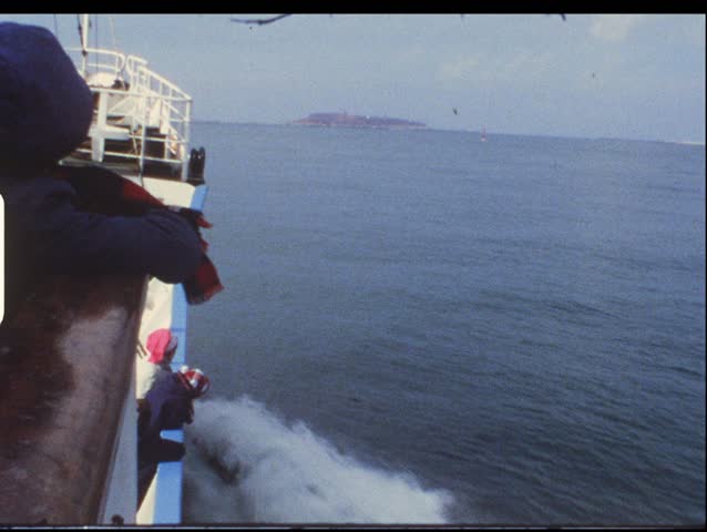 Vintage 8mVintage 8mm film: Trip to Helgoland, Germany, 1970s