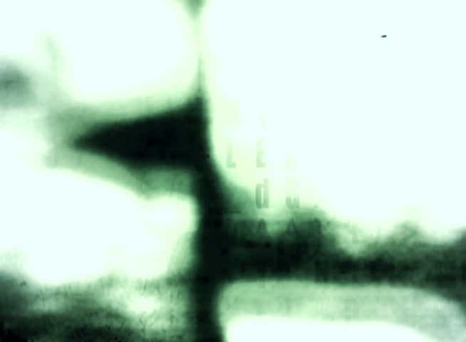 PAL - Motion 869: Streaming digital data forms flicker, shift and pulse (Loop).