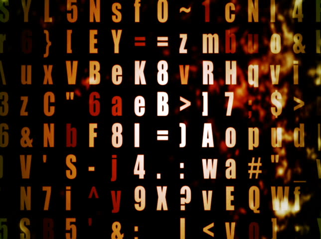 NTSC - Motion 873: Streaming digital data forms flicker, shift and pulse (Loop).