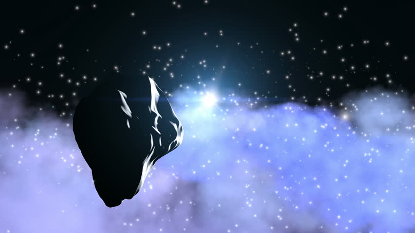 Space asteroid nebula