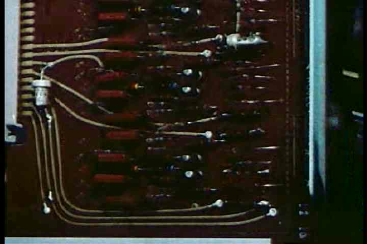 1950s - Scientists at the Bell laboratories invent and modify transistors for communications in 1950.