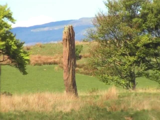 standing stones Machrie More isle of Arran scotland
