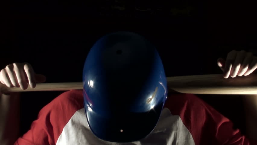 Baseball player cracks neck - HD