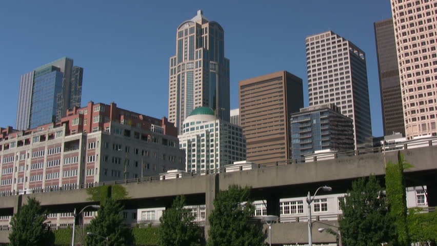 Traffic time-lapse in an industrial city. HD 1080i