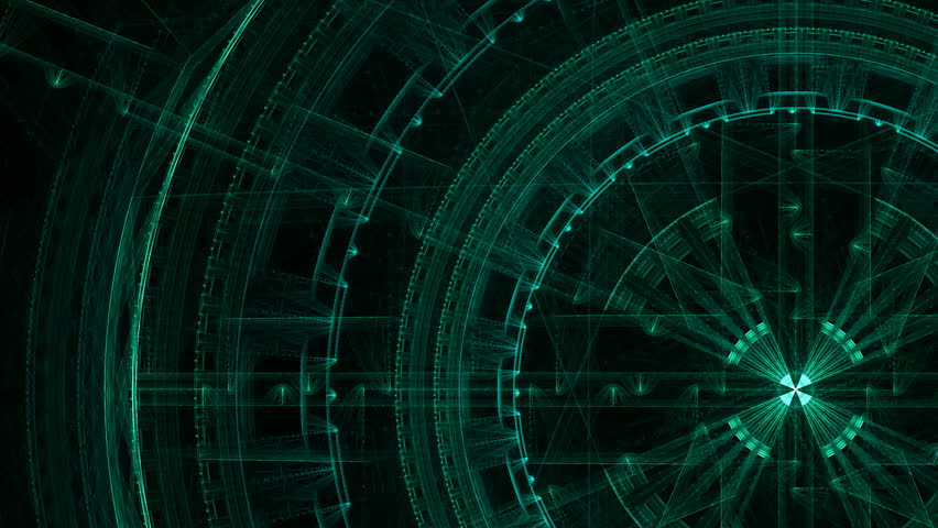Looping abstract background