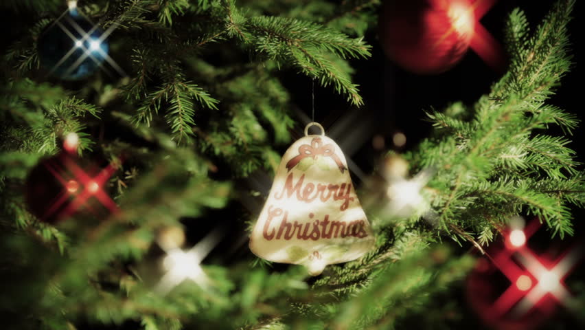 Christmas tree with starlight